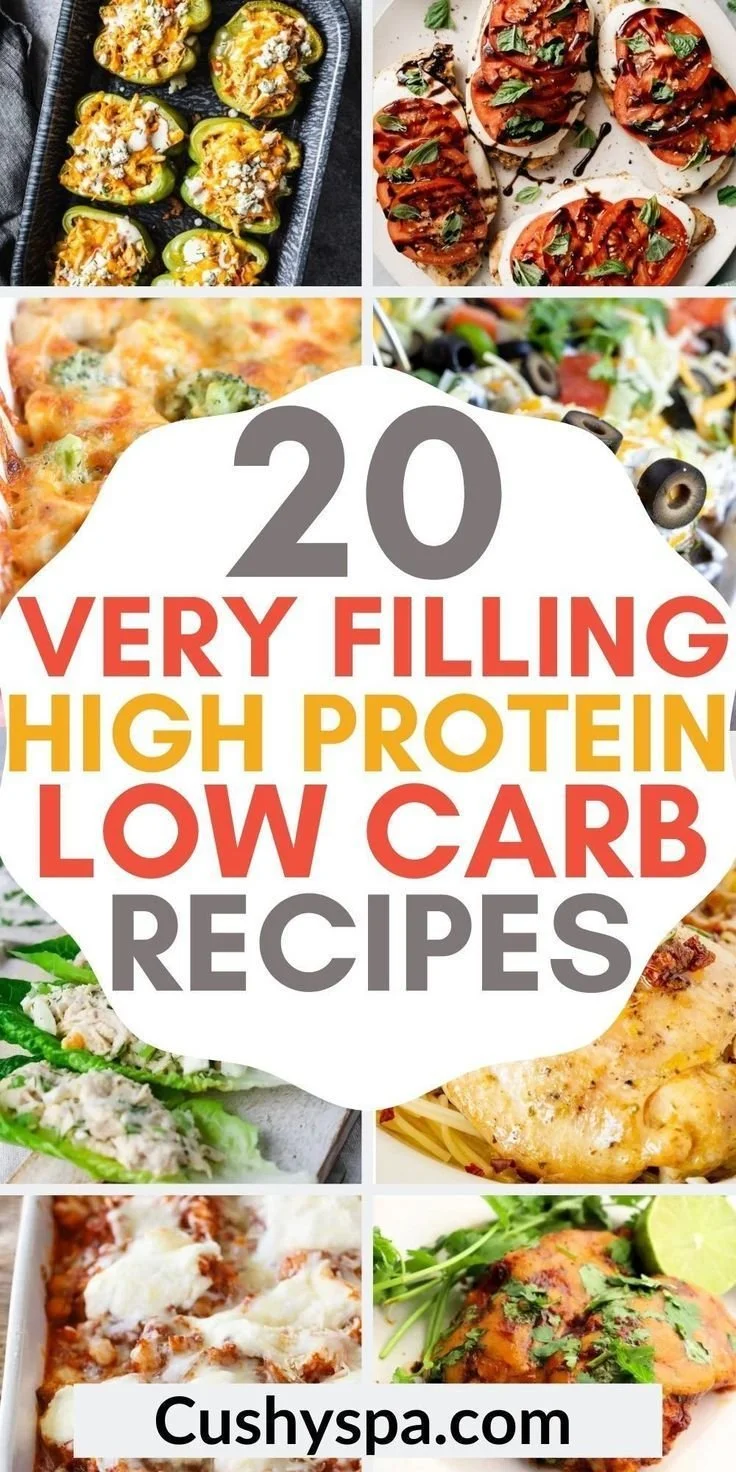 20 low carb high protein meals for healthy eating and weight management