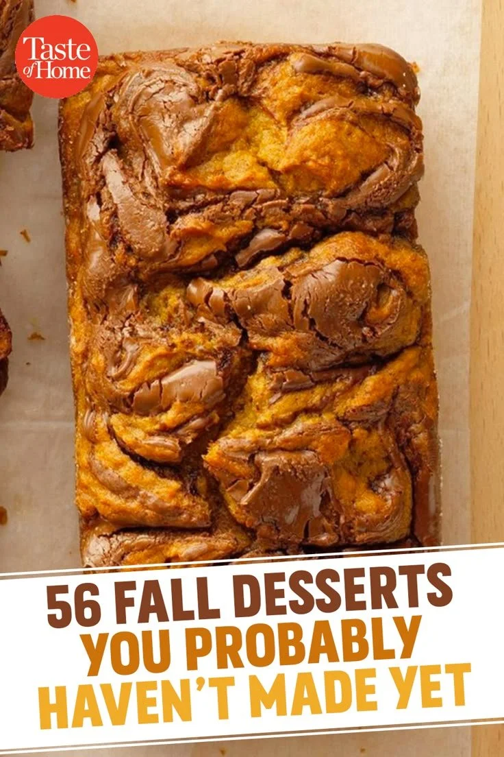 A collection of 56 unique fall desserts showcasing seasonal ingredients.