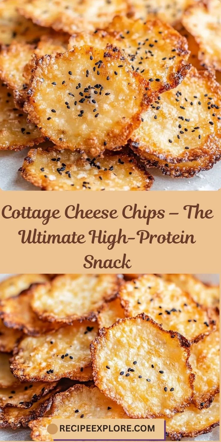 Bowl of Cottage Cheese Chips, a high-protein snack option